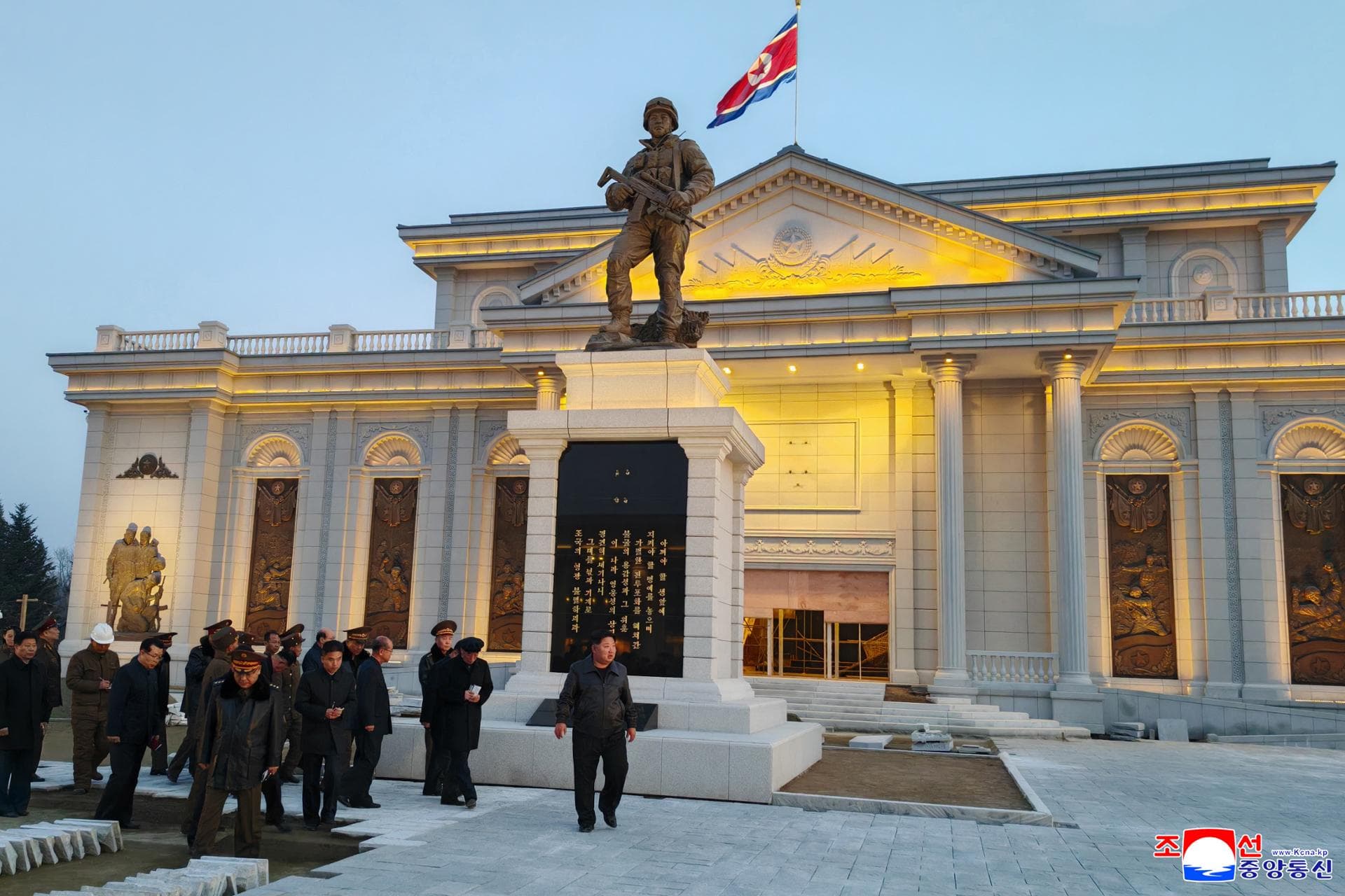 N. Korea's Kim visits museum of Combat Feats at Overseas Military Operations