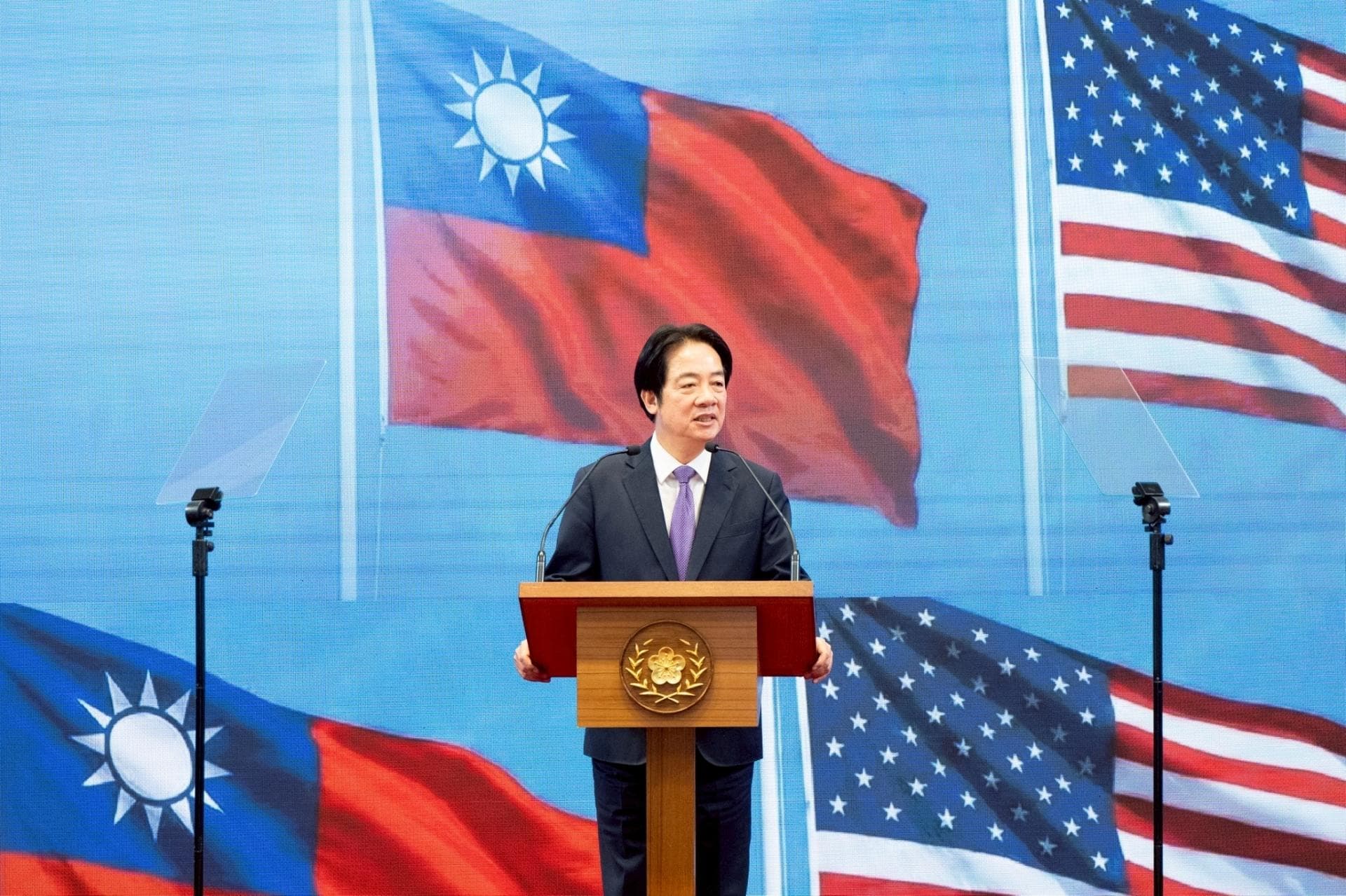 Taiwan’s president defends US arms purchases that Trump called 'bargaining chip'