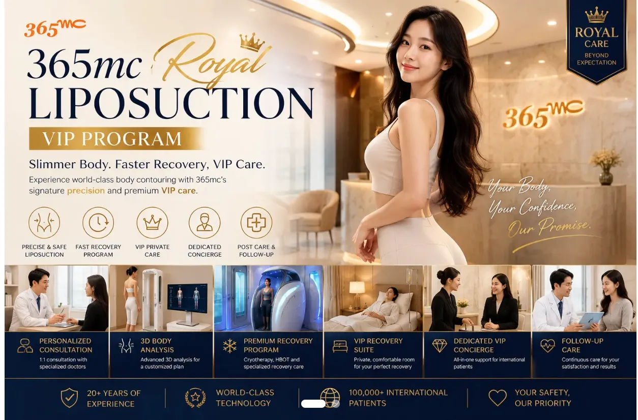 Royal Liposuction VIP Program at 365mc Clinic