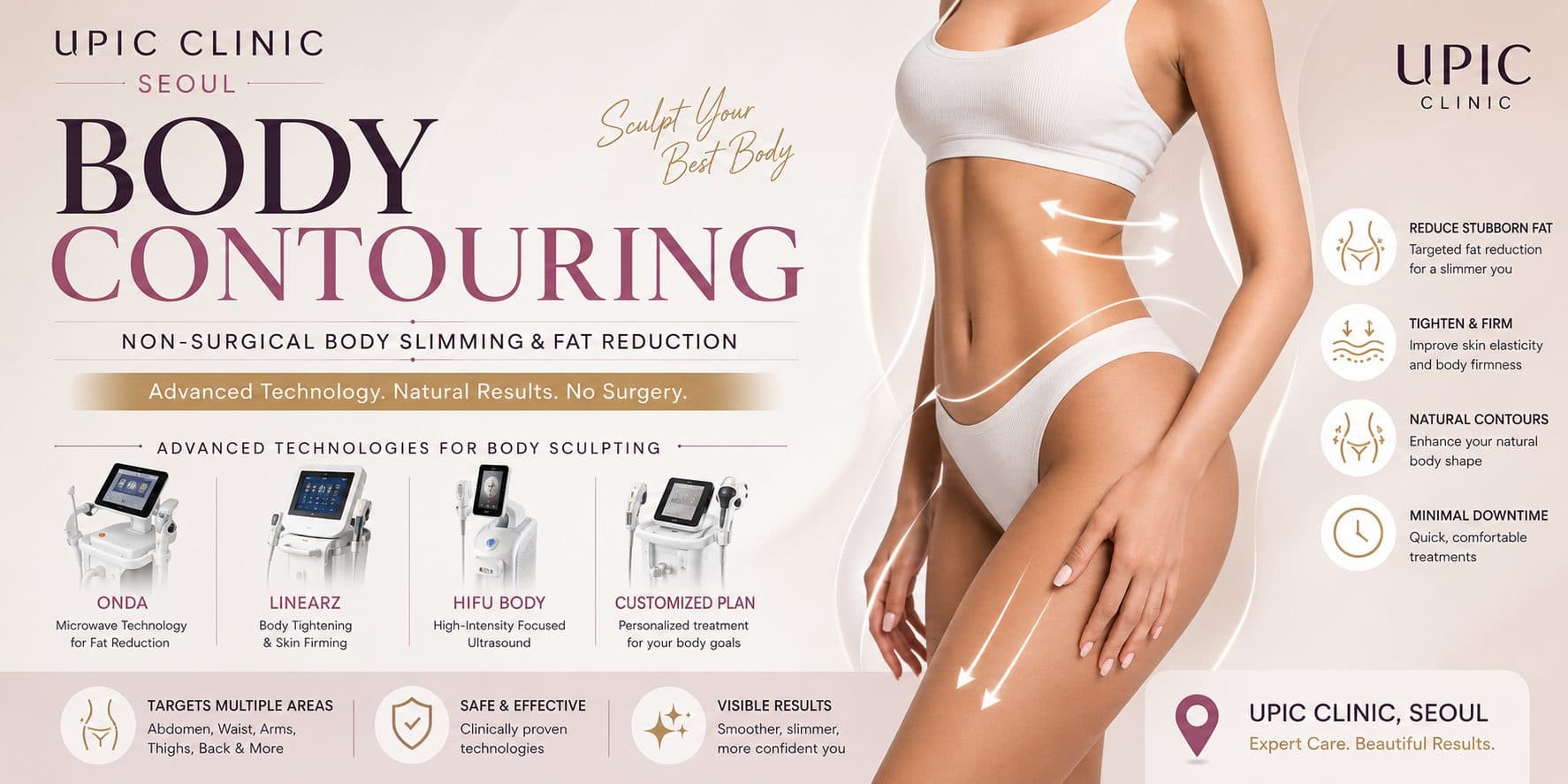 Body Contouring at UPIC Clinic Myeongdong